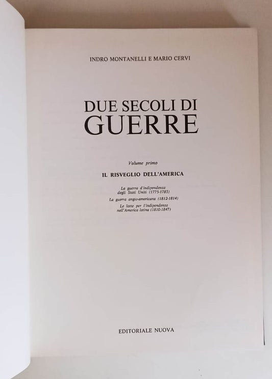 LZ- DUE SECOLI DI GUERRE ENCICLOPEDIA 10 VOLUMI - MONTANELLI CERVI- 1983- C- YFS