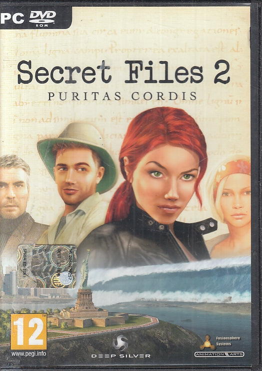 GC- GIOCO PC DVD ROM SECRET FILES 2 PURITAS CORDIS - VDX