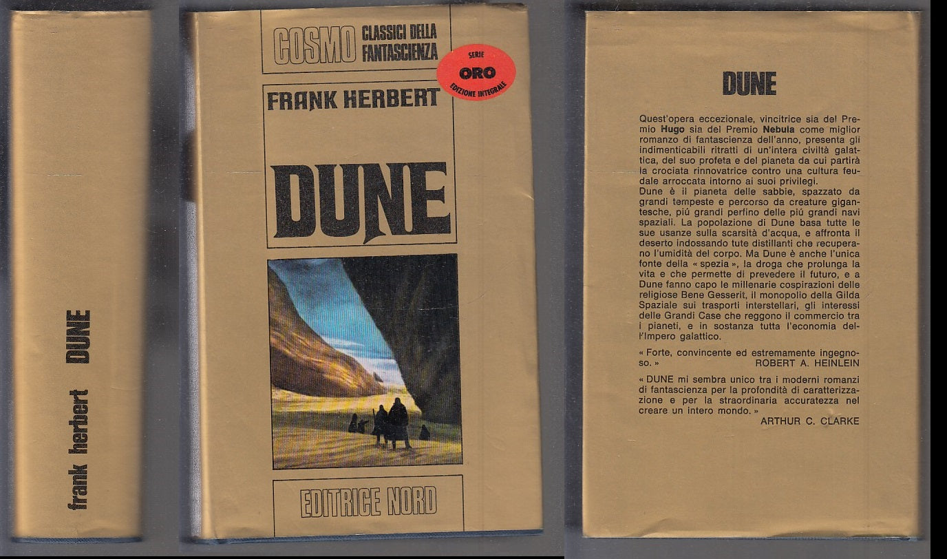 LF- DUNE - FRANK HERBERT - EDITRICE NORD - COSMO ORO -- 1973 - CS - XFS32