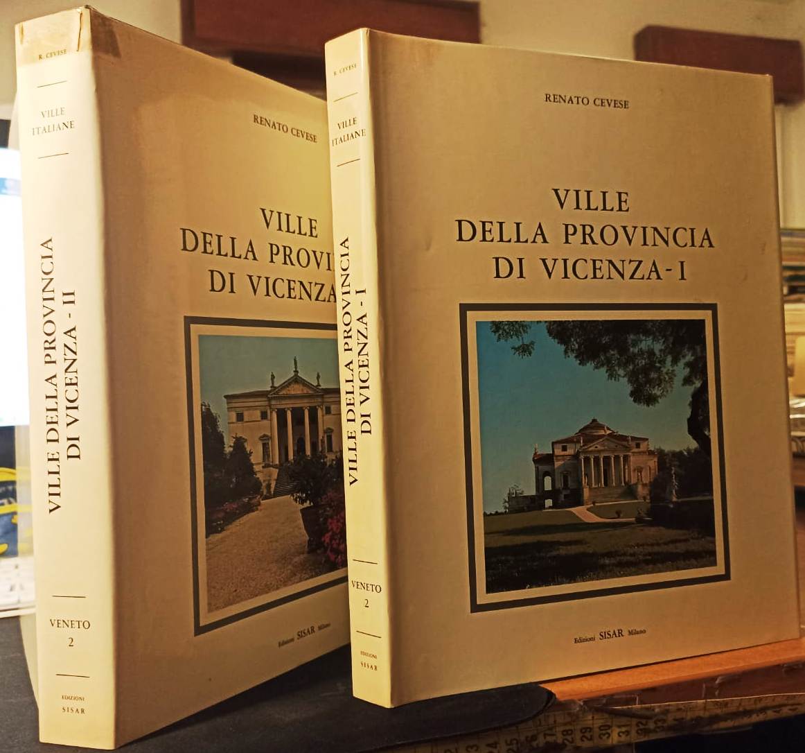 LT- VILLE DELLA PROVINCIA DI VICENZA 2 VOLUMI - CEVESE - SISAR --- 1971- CS- YFS