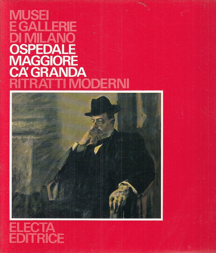 LT- MUSEI MILANO OSPEDALE MAGGIORE CA' GRANDA 3 VOLUMI- ELECTA- 1987- CS- YFS101