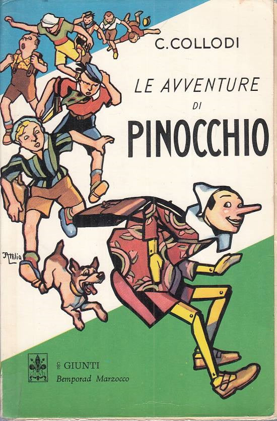 LN- LE AVVENTURE DI PINOCCHIO - COLLODI - GIUNTI --- 1971 - B - ZFS460