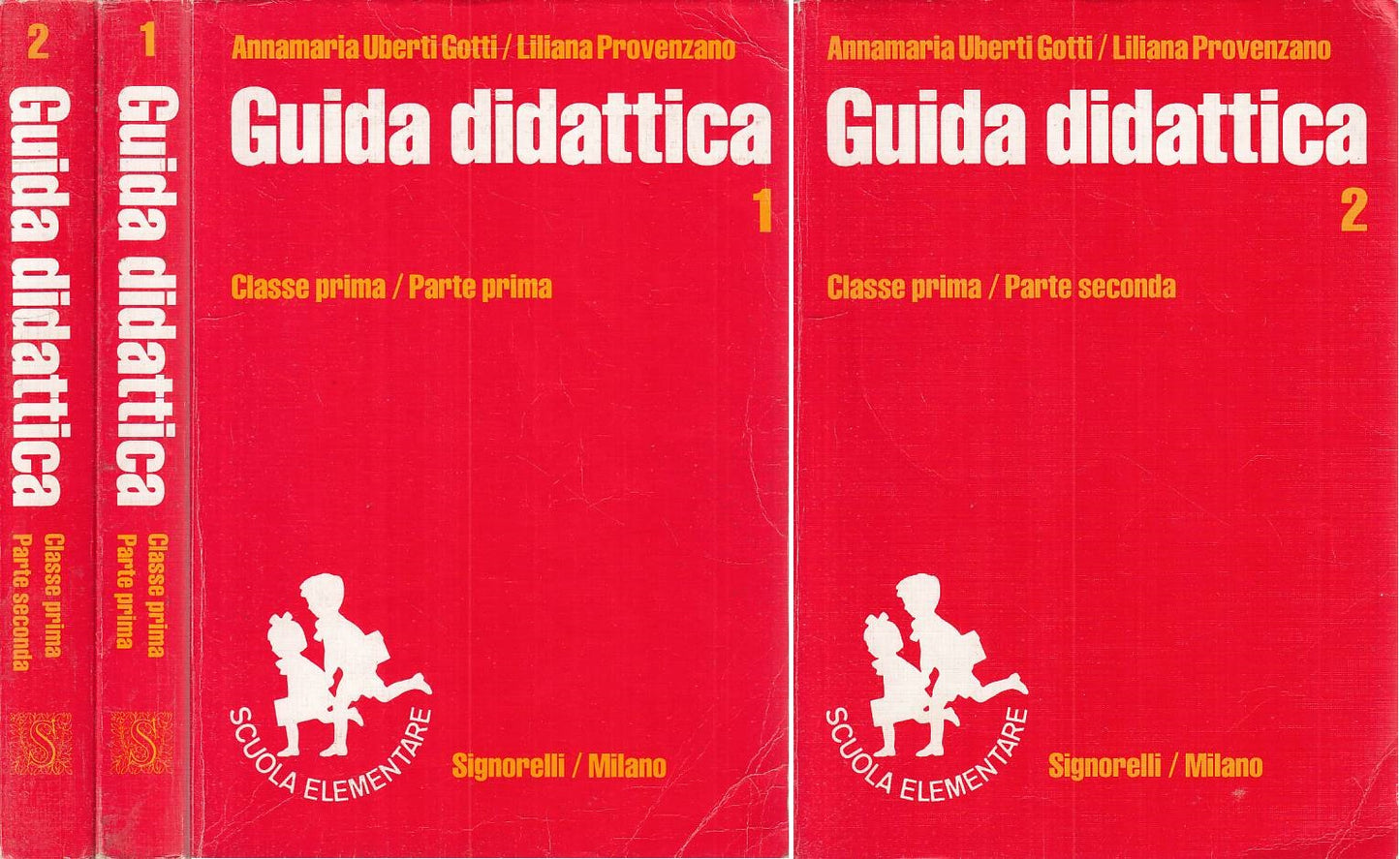 LZ- GUIDA DIDATTICA N.1/2 CLASSE PRIMA 2 VOLL.-- SIGNORELLI--- 1983 - B - ZFS126
