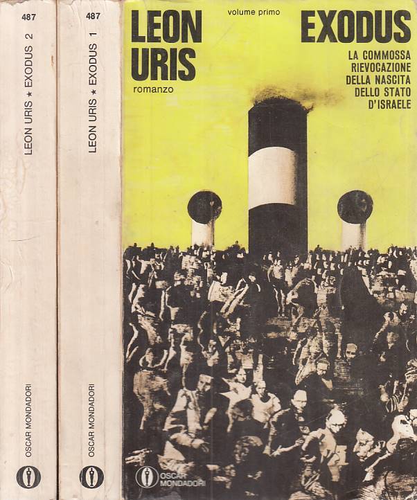LN- EXODUS 2 VOLL. - LEON URIS - MONDADORI - OSCAR - 1a ED. - 1973 - B - ZFS531