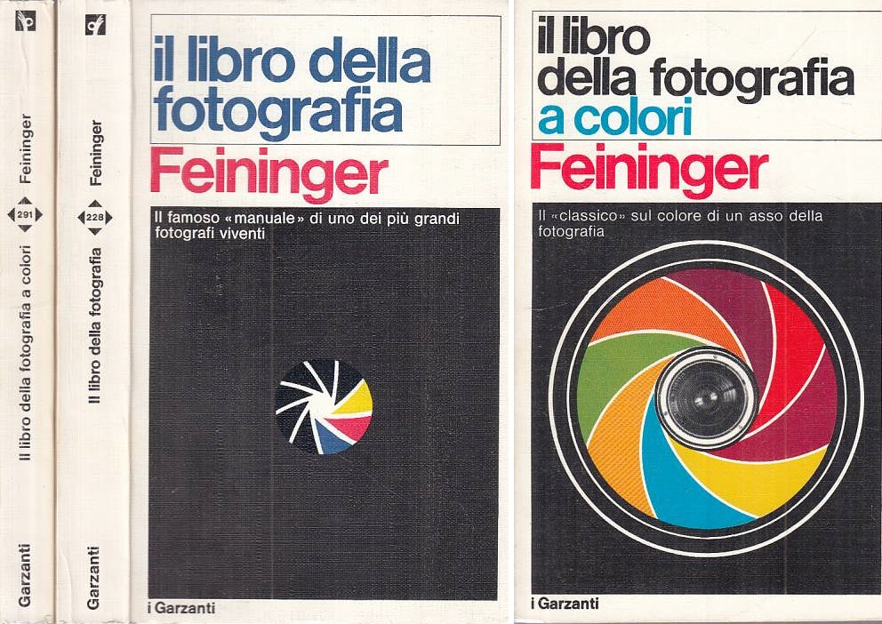 LZ- IL LIBRO DELLA FOTOGRAFIA 2 VOLL. - FEININGER - GARZANTI ---- B - ZFS531