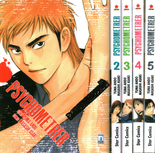 FM- PSYCHOMETER 1/5 OFFERTA MANGA NUOVI - STAR COMICS PERFECT WORLD - BS - VDX