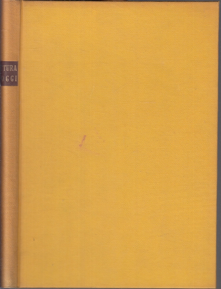 LT- COLLEZIONE DEL VIEUSSEUX 1 PITTURA D'OGGI -- VALLECCHI --- 1954 - C - YFS227