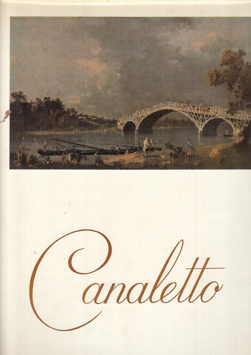 LT- CANALETTO - MOSCHINI - MARTELLO- SOMMI DELL'ARTE ITALIANA-- 1954- CS- YFS131