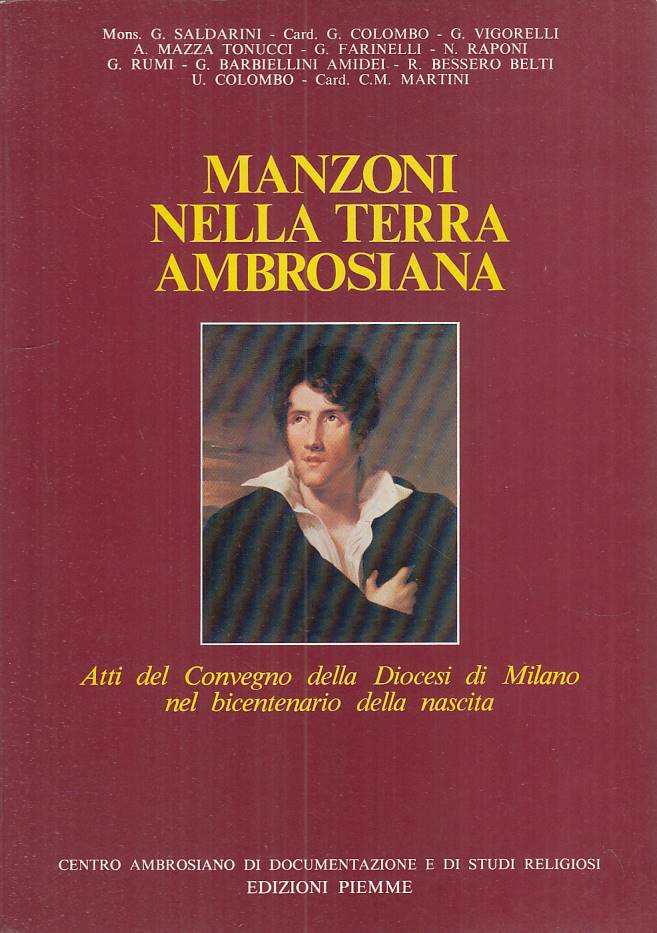 Manzoni nella Terra Ambrosiana - Piemme - 1a ed. - ZFS291