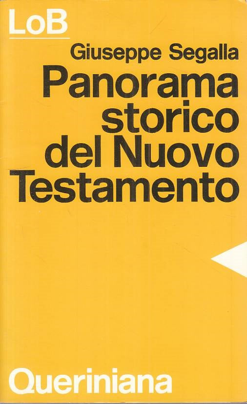 LS- PANORAMA STORICO NUOVO TESTAMENTO- SEGALLA - QUERINIANA --- 1984 - B - ZFS85