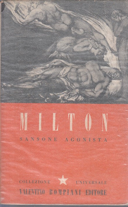 SANSONE AGONISTA - MILTON - BOMPIANI - CORONA -- 1943 - BS - ZFS52