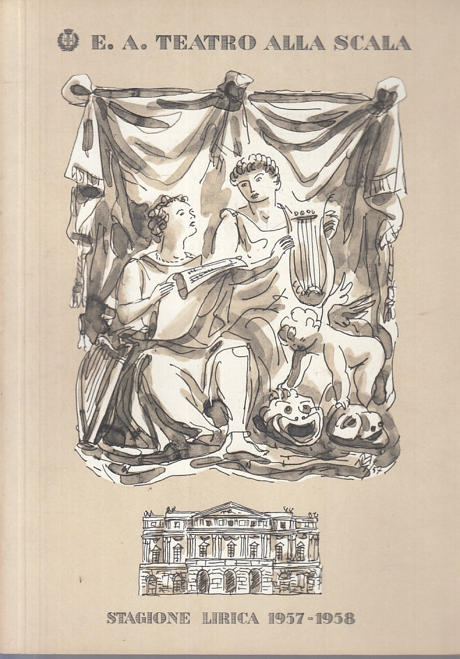LT- LOTTO 10 LIBRETTI D'OPERA TEATRO ALLA SCALA STAGIONE LIRICA 1957/1958-YFS343