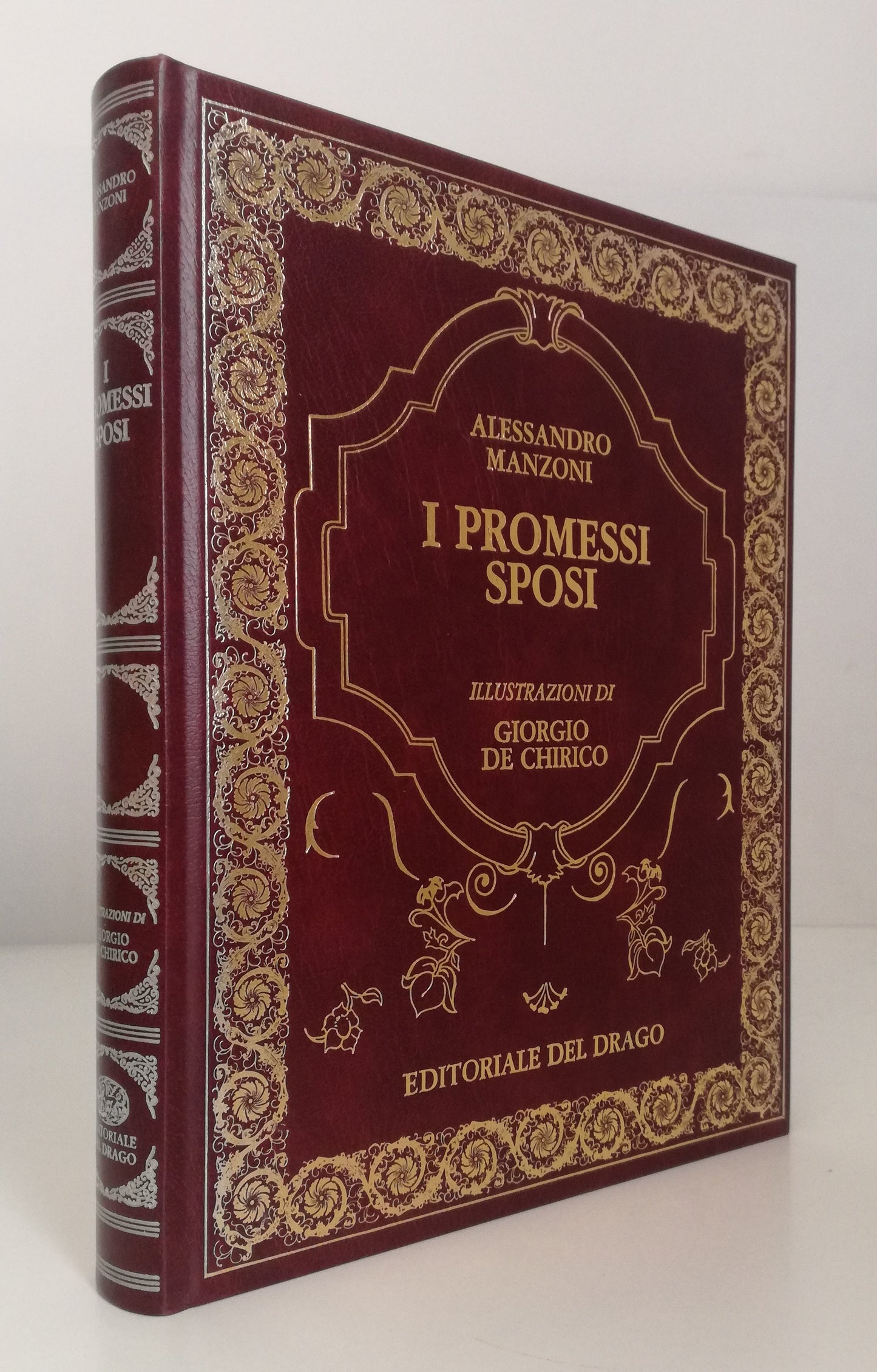 LN- I PROMESSI SPOSI GIORGIO DE CHIRICO - MANZONI - DEL DRAGO--- 1989- C- YFS838