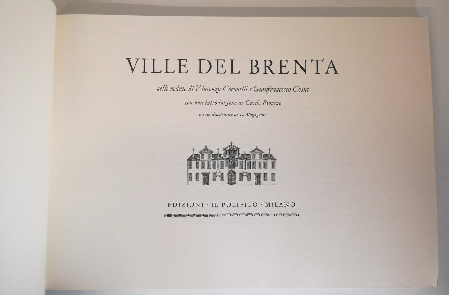 LT- VILLE DEL BRENTA NELLE VEDUTE DI VINCENZO CORONELLI GIANFRANCESCO COSTA- YFS