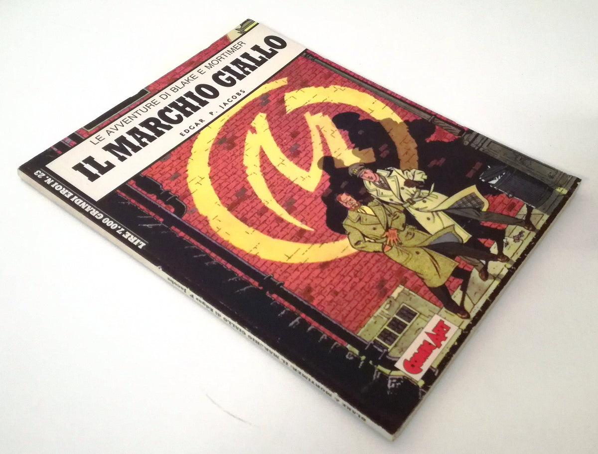 FV- AVVENTURE DI BLAKE E MORTIMER IL MARCHIO GIALLO - JACOBS - COMIC ART- B- VHX