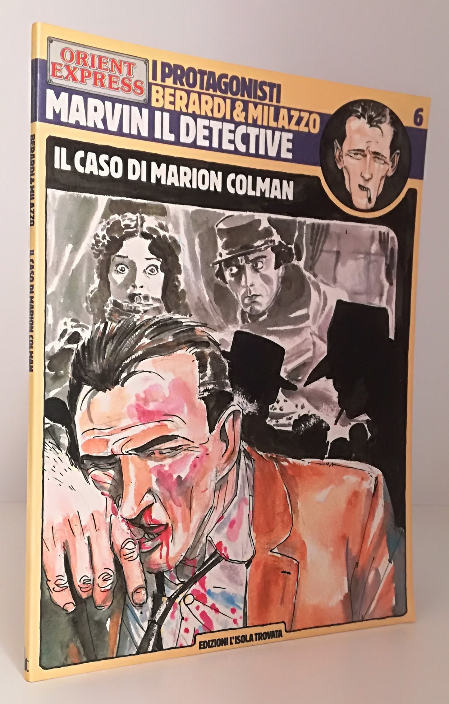 FV- PROTAGONISTI ORIENT EXPRESS 6 MARVIN IL DETECTIVE - BERARDI MILAZZO - B- VHX