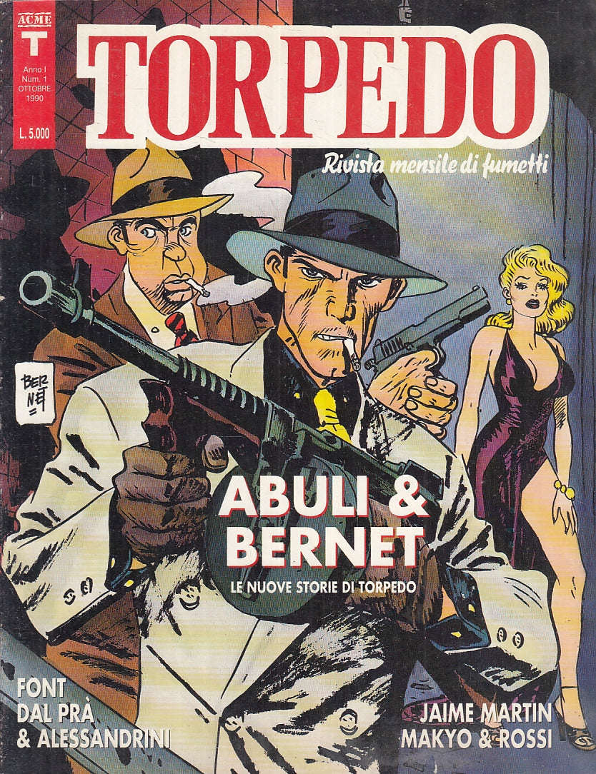 FR- RIVISTA TORPEDO 1/10 (manca n.9) -- ACME - 1990 - B - VGX