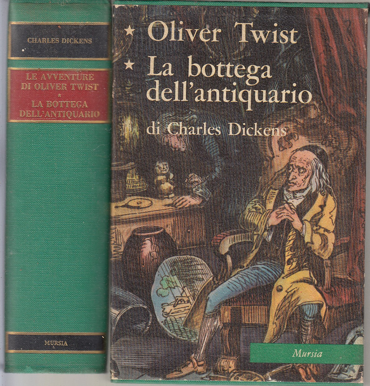 LN- LE AVVENTURE DI OLIVER TWIST BOTTEGA DELL'ANTIQUARIO- DICKENS- MURSIA- C-XFS