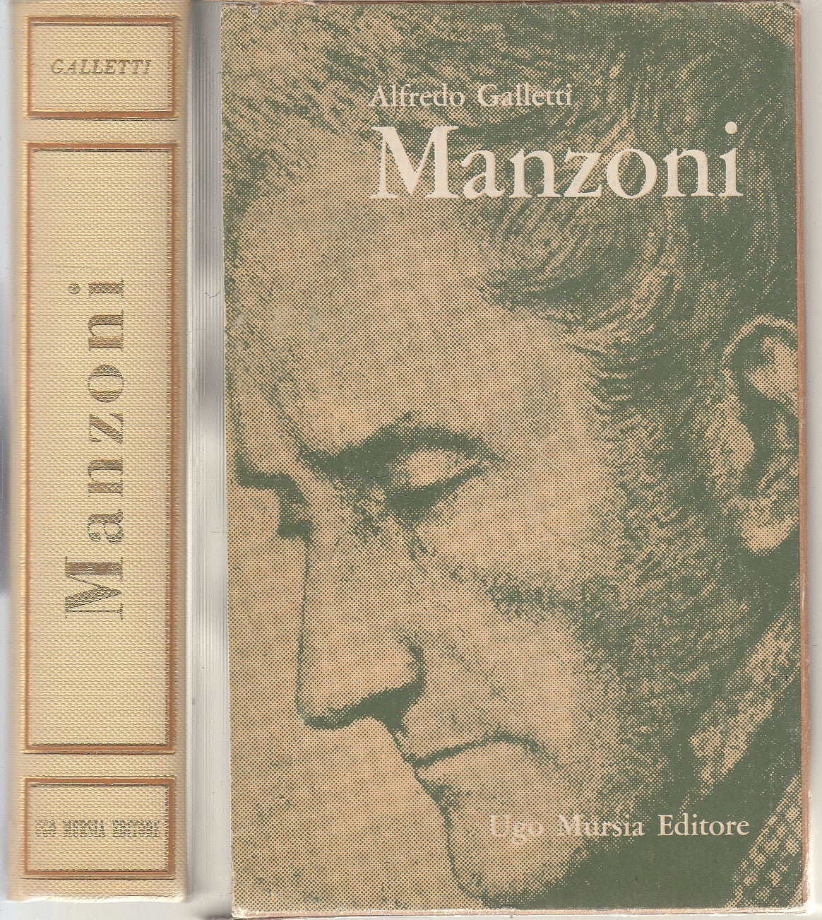 LN- MANZONI - ALFREDO GALLETTI - MURSIA - BIOGRAFIE E RITRATTI -- 1958 - CS- XFS