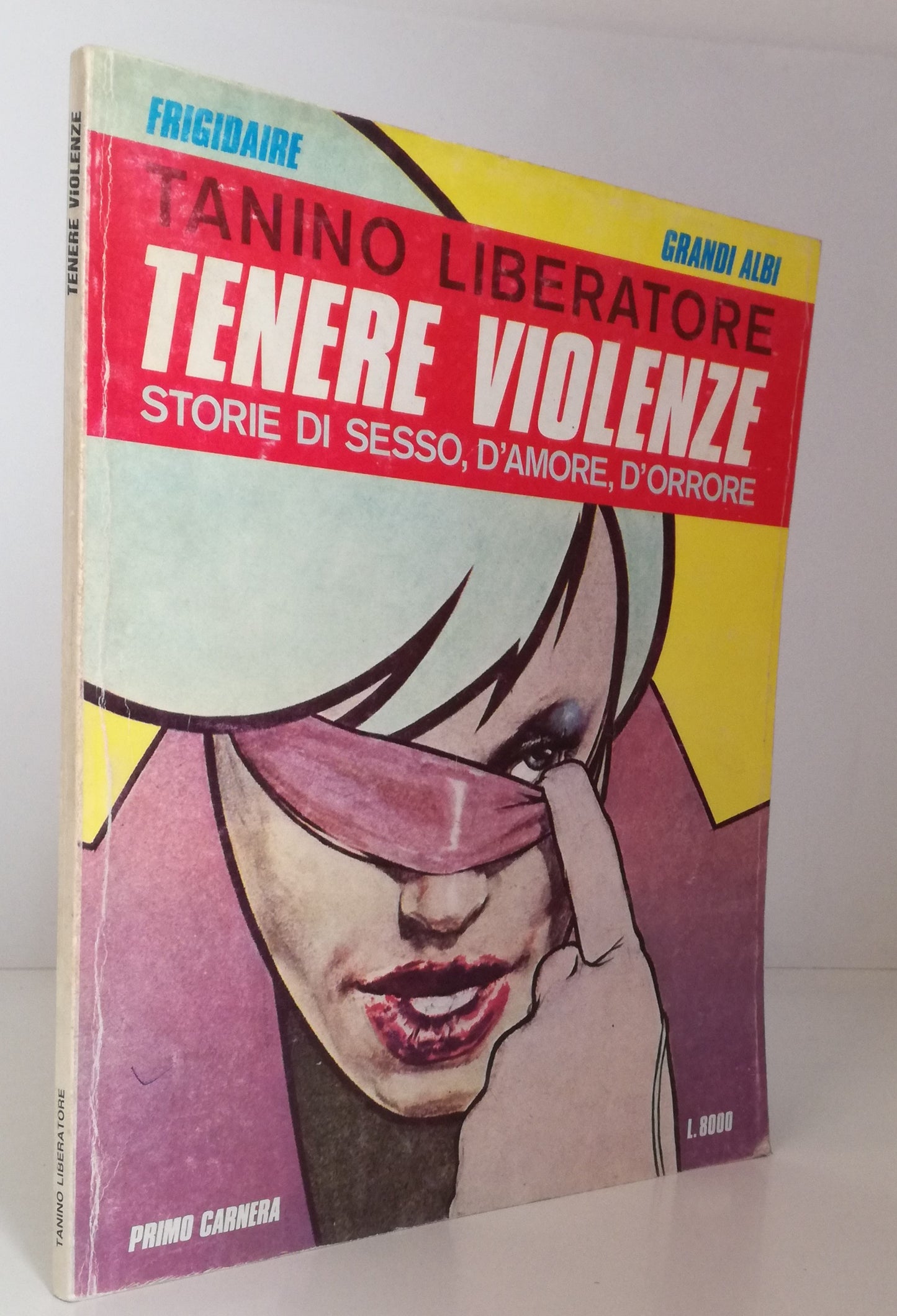 FV- TENERE VIOLENZE - TANINO LIBERATORE - PRIMO CARNERA FRIGIDAIRE -- B- VHX