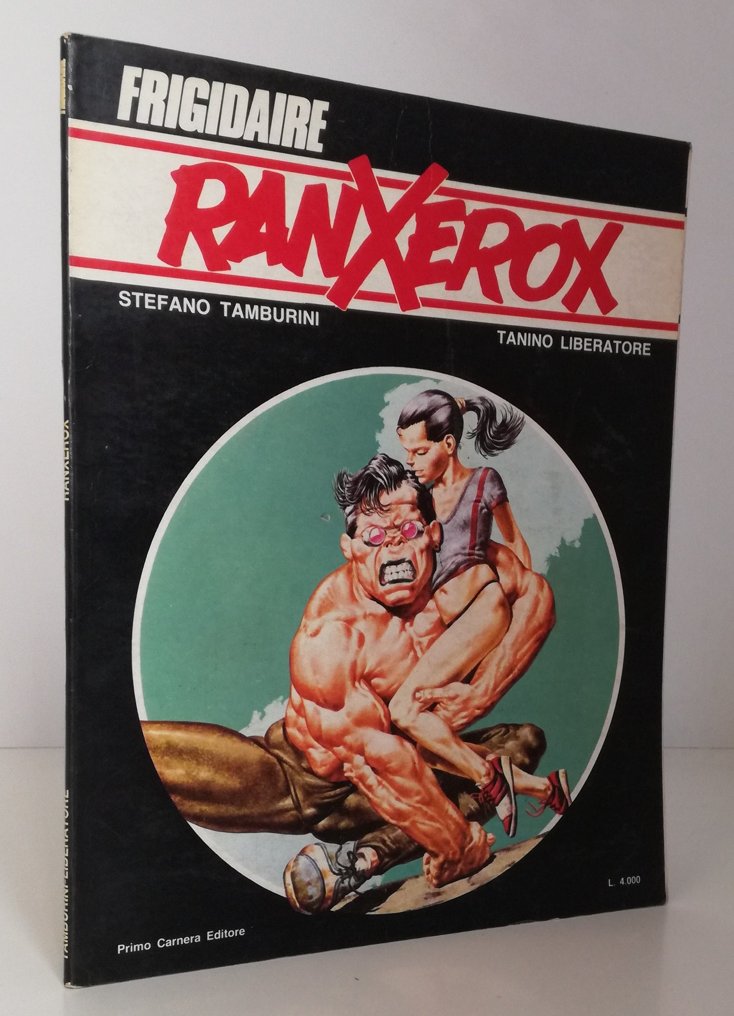 FV- RANXEROX NERO- STEFANO TAMBURINI TANINO LIBERATORE- PRIMO CARNERA- 1981- B-VHX
