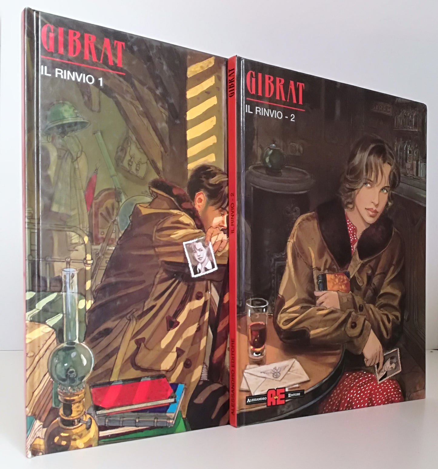 FV- IL RINVIO 1/2 VOLUMI - GIBRAT - ALESSANDRO EDITORE - 1999/2000 - C - VHX