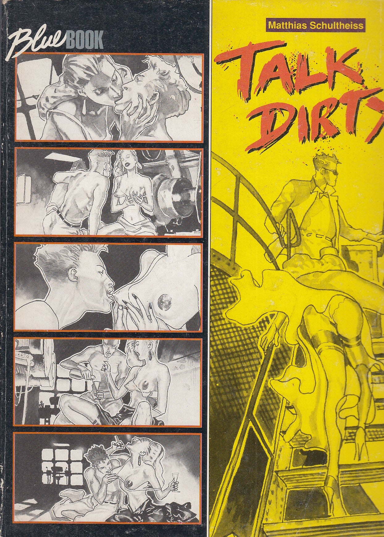 FP- TALK DIRTY - MATTHIAS SCHULTHEISS - BLUE BOOK 1 - 1992 - B - VGX