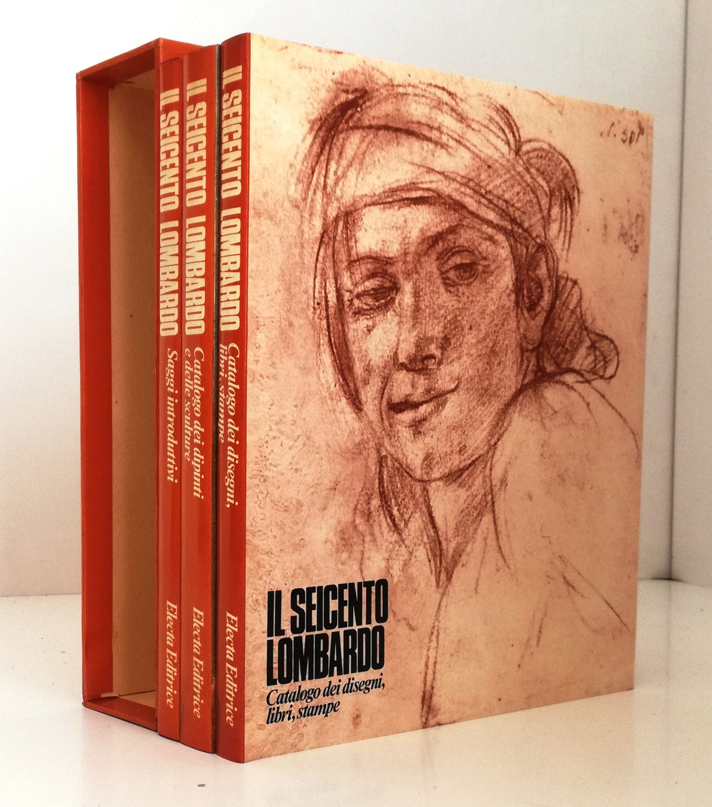 LT- IL SEICENTO LOMBARDO CATALOGO DELLA MOSTRA 3 VOLUMI - ELECTA - 1973- CS- YFS