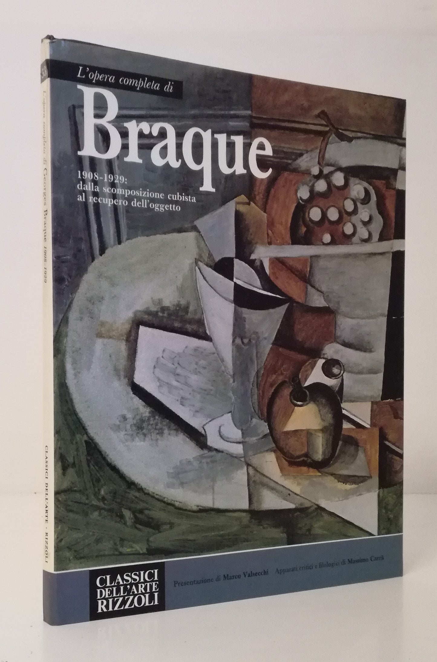 LT- L'OPERA COMPLETA DI BRAQUE -- RIZZOLI - CLASSICI DELL'ARTE 53 --- CS- YFS809