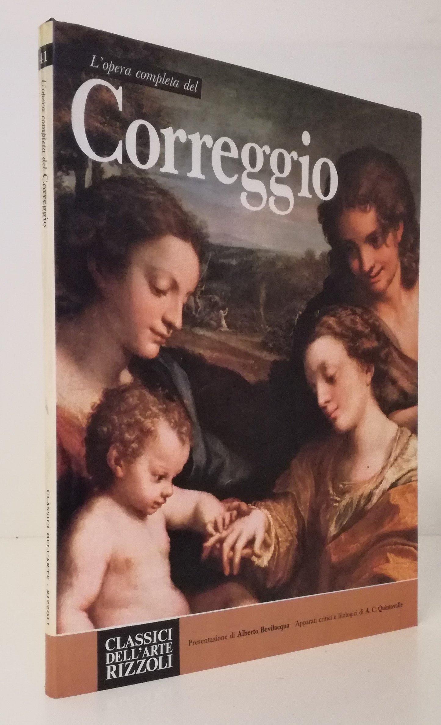 LT- L'OPERA COMPLETA DI CORREGGIO-- RIZZOLI- CLASSICI DELL'ARTE 41--- CS- YFS645