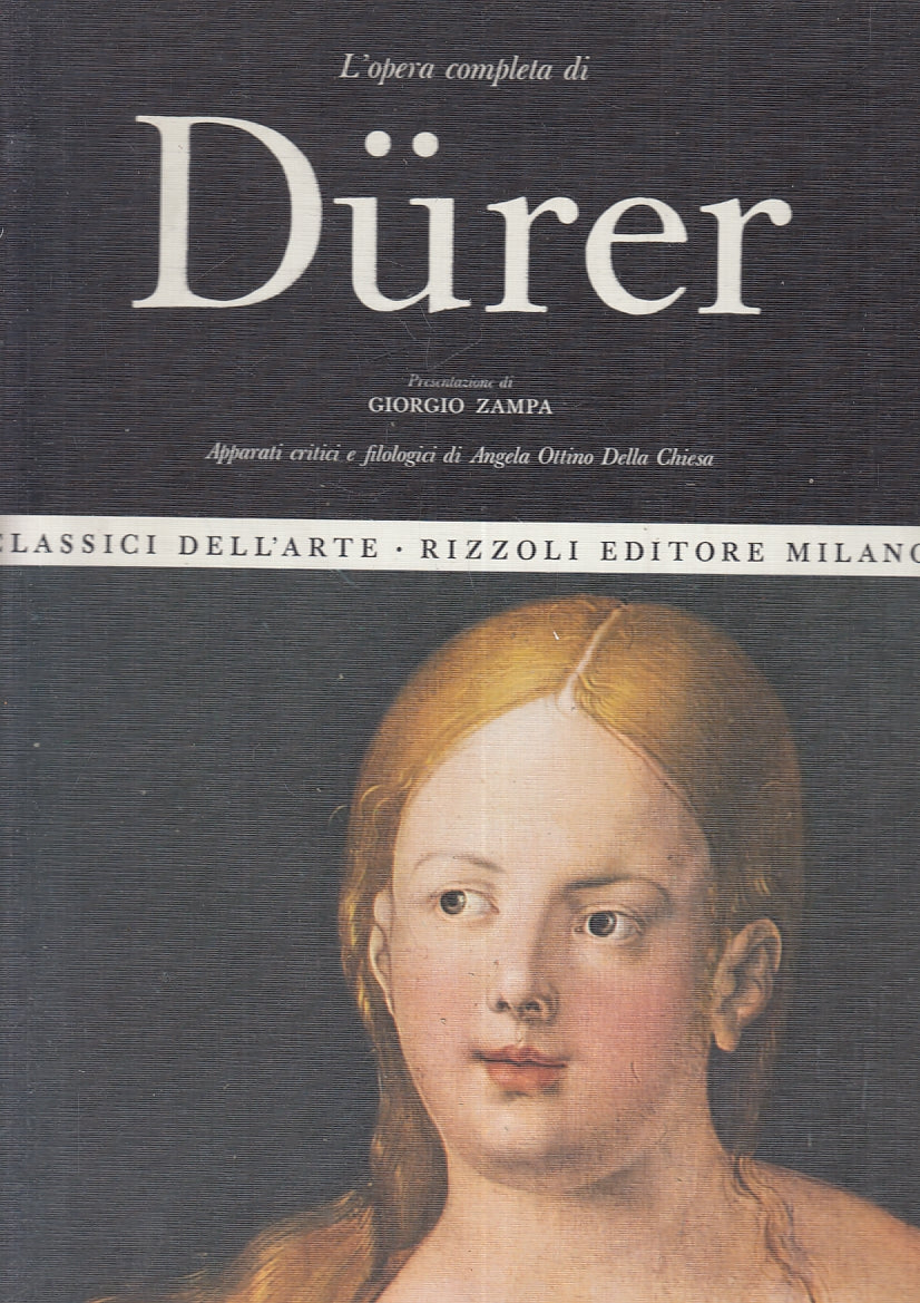 LT- L'OPERA COMPLETA DI DURER -- RIZZOLI - CLASSICI DELL'ARTE 23 --- C - YFS358