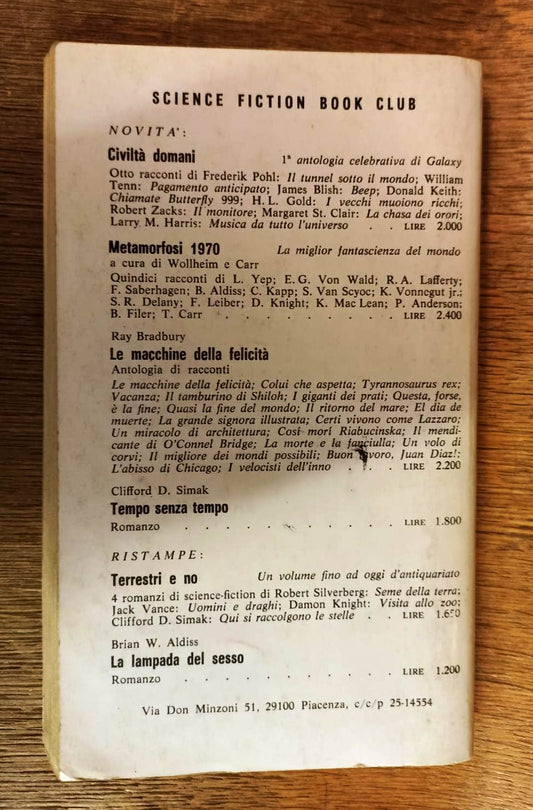 LF- GALASSIA 152 CACCIATORE DI ANDROIDI- PHILIP DICK- LA TRIBUNA--- 1971- B- YFS