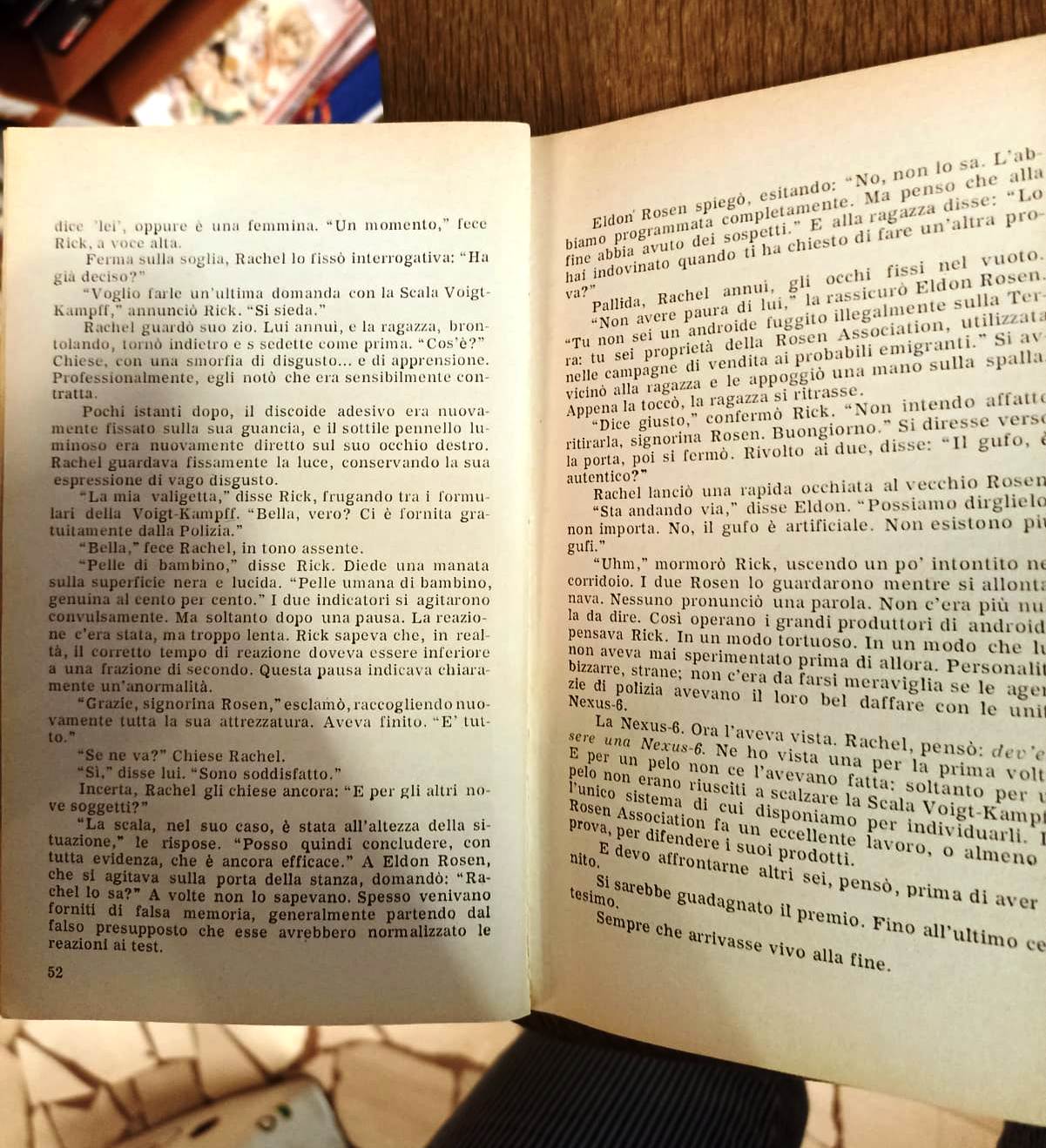 LF- GALASSIA 152 CACCIATORE DI ANDROIDI- PHILIP DICK- LA TRIBUNA--- 1971- B- YFS