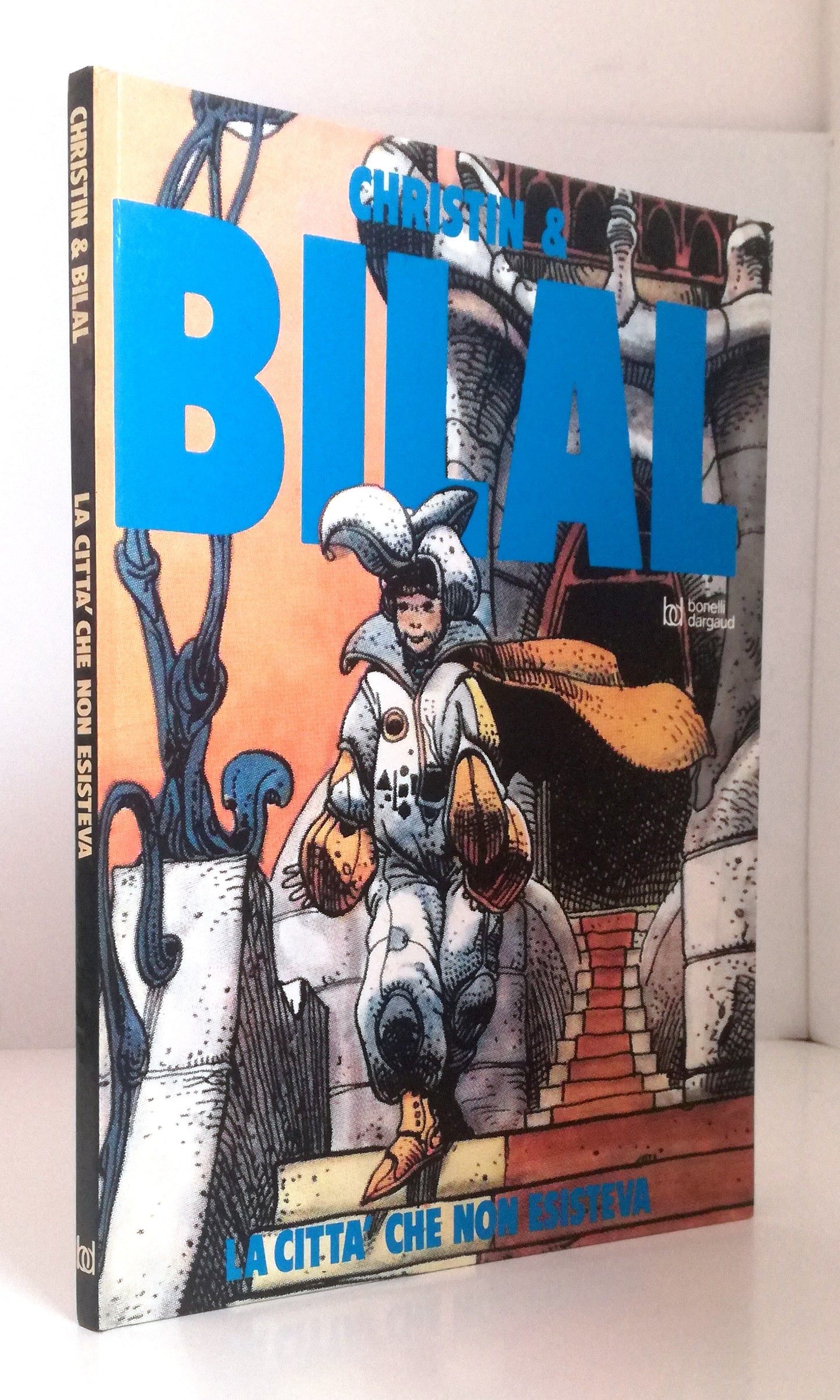 FV- LA CITTA' CHE NON ESISTEVA - CHRISTIN & BILAL- BONELLI DARGAUD- 1984- C- VHX