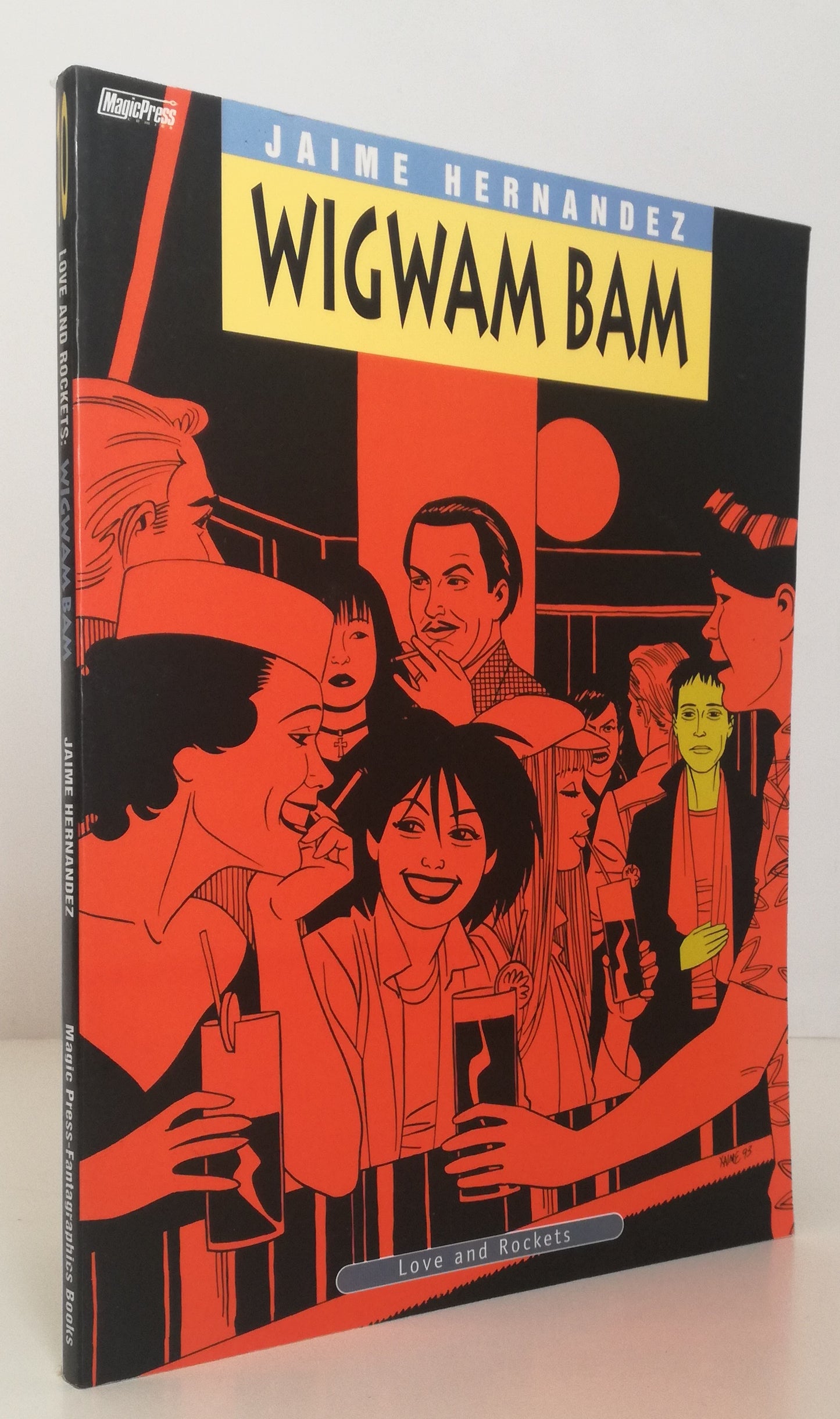 FV- LOVE AND ROCKETS WIGWAM BAM - JAIME HERNANDEZ - MAGIC PRESS - B - VHX