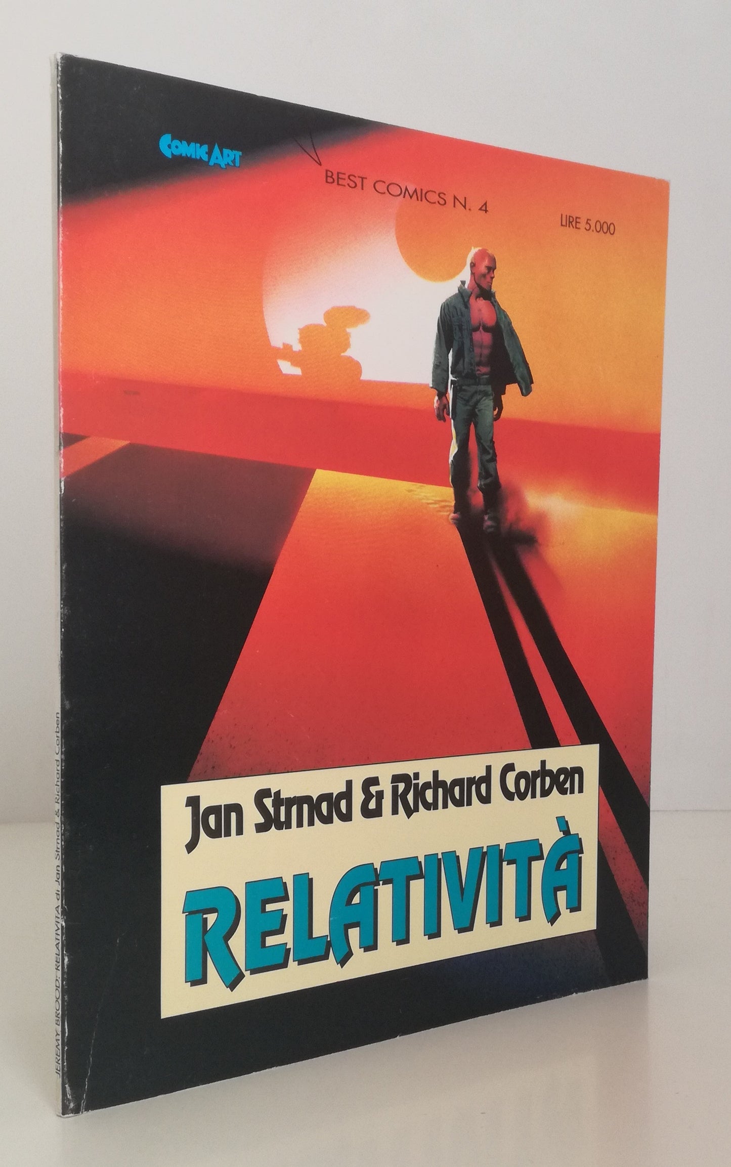FV- RELATIVITA' - RICHARD CORBEN STRNAD - COMIC ART BEST COMICS 4 - 1992- B- VHX