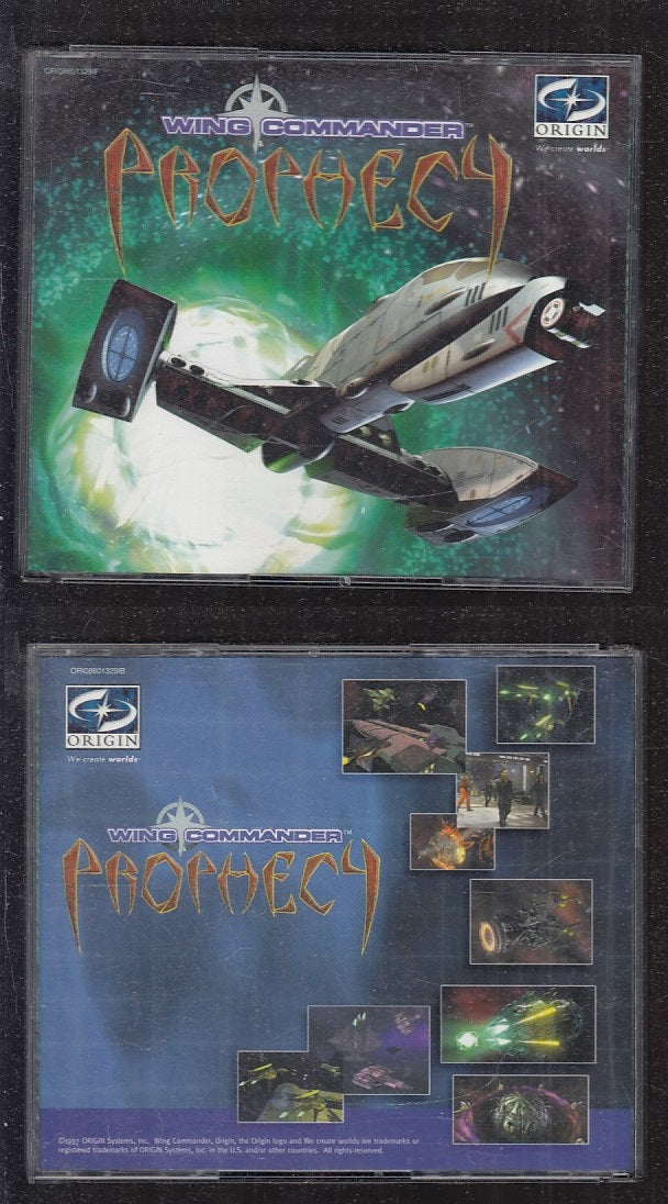 GC- GIOCO PC CD-ROM WING COMMANDER PROPHECY 3 DISCHI - VMX