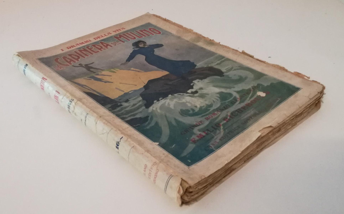 LA CAPINERA DEL MULINO- EMILIO RICHEBOURG- SONZOGNO- DRAMMI VITA--- B-ZFS690