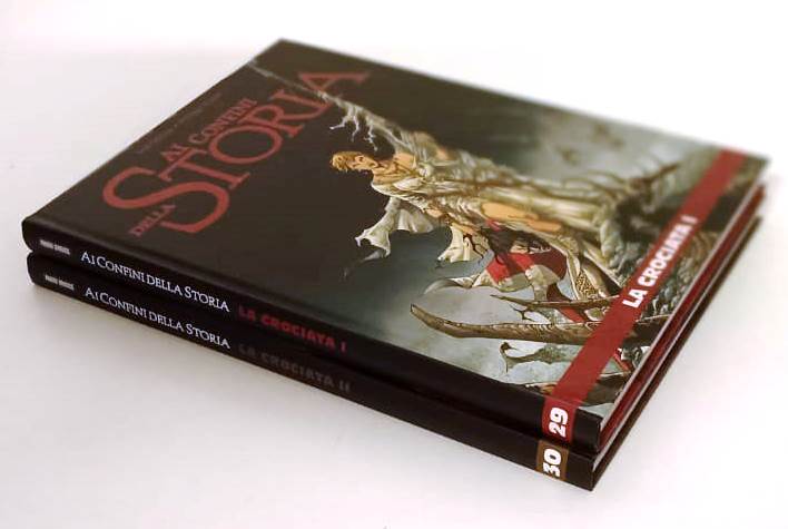 FV- AI CONFINI DELLA STORIA 29/30 LA CROCIATA 1/2 - DUFAUX- PANINI- 2012- C- VMX