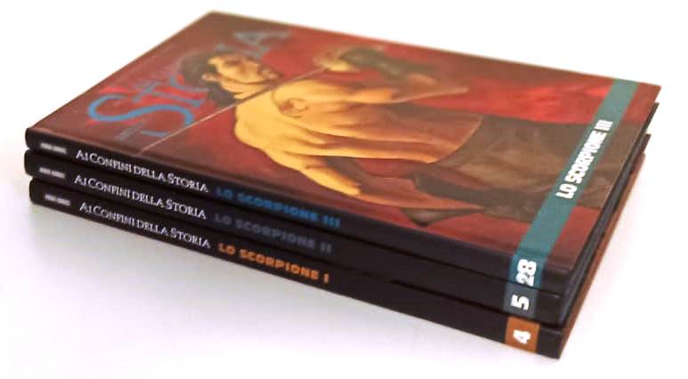FV- AI CONFINI DELLA STORIA 4/5,28 LO SCORPIONE 1/3- MARINI- PANINI- 2012- C-VMX