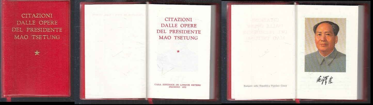 LS- CITAZIONI DELLE OPERE DEL PRESIDENTE MAO TSE-TUNG ----- 1972 - B - ZFS201