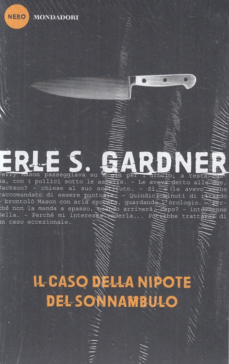 LN2- CASO DELLA NIPOTE DEL SONNAMBULO- GARDNER- MONDADORI- NERO-- 2015- B- JXS88