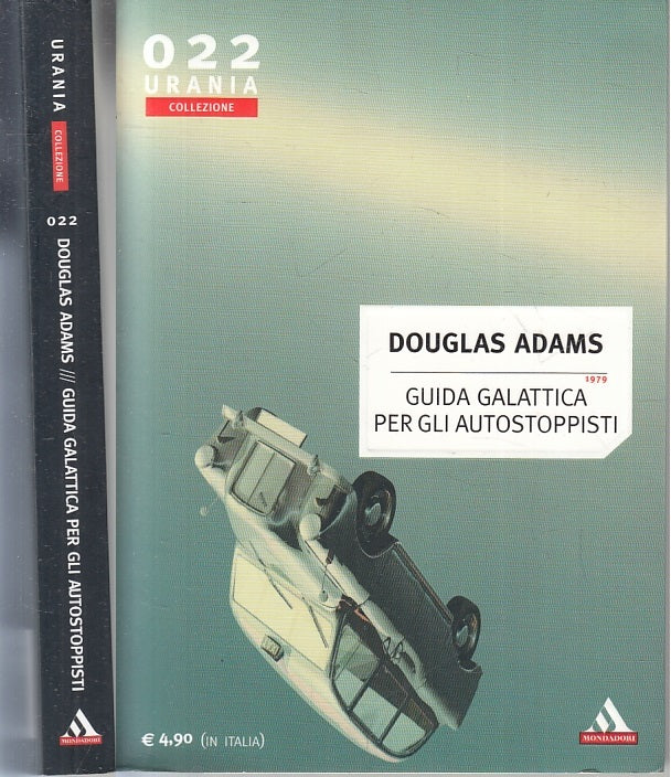 LF- GUIDA GALATTICA PER GLI AUTOSTOPPISTI- ADAMS- MONDADORI- URANIA--- B- ZFS230