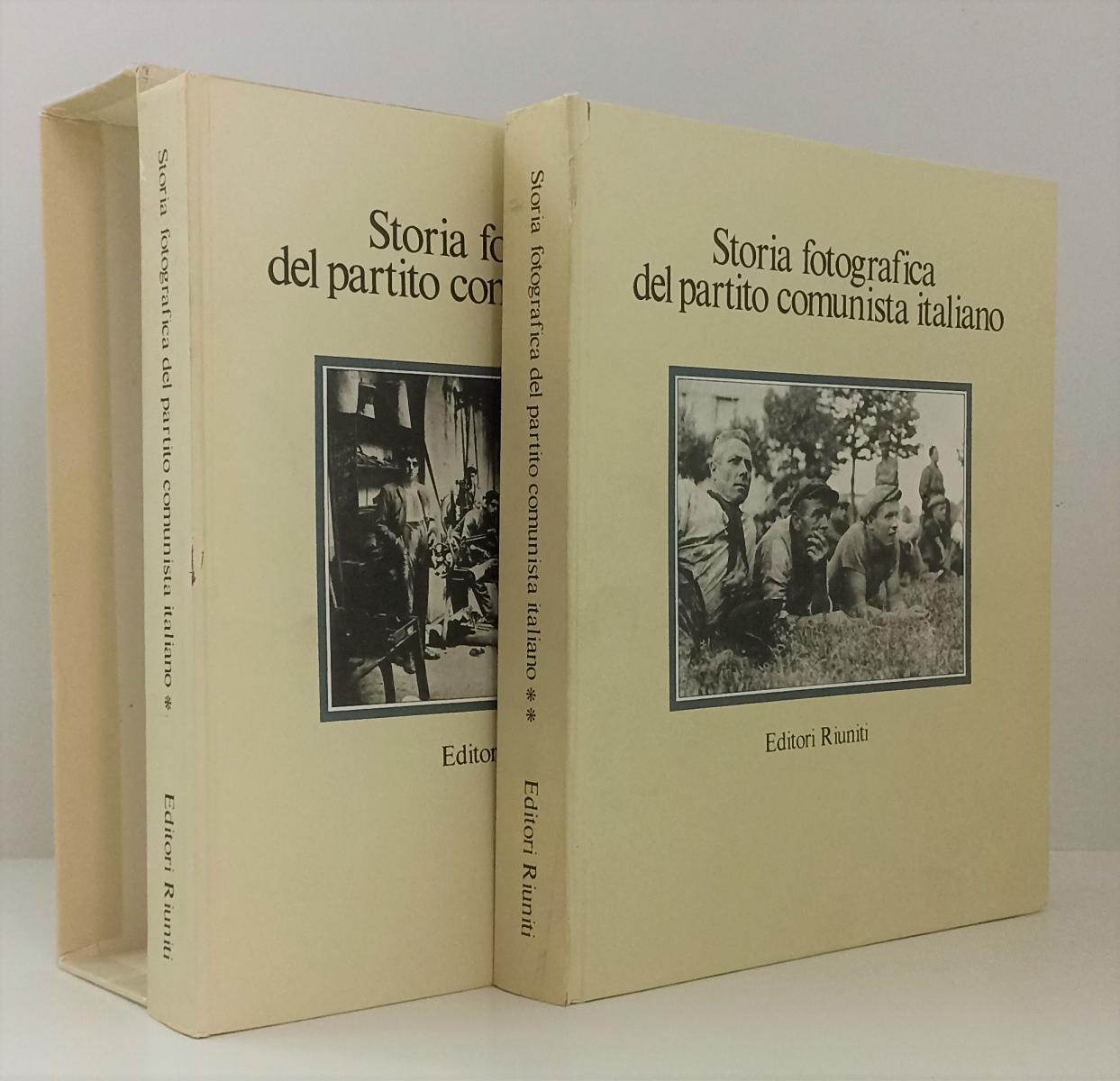 LT- STORIA FOTOGRAFICA DEL PARTITO COMUNISTA ITALIANO - RIUNITI- 1981- C- ZFS573