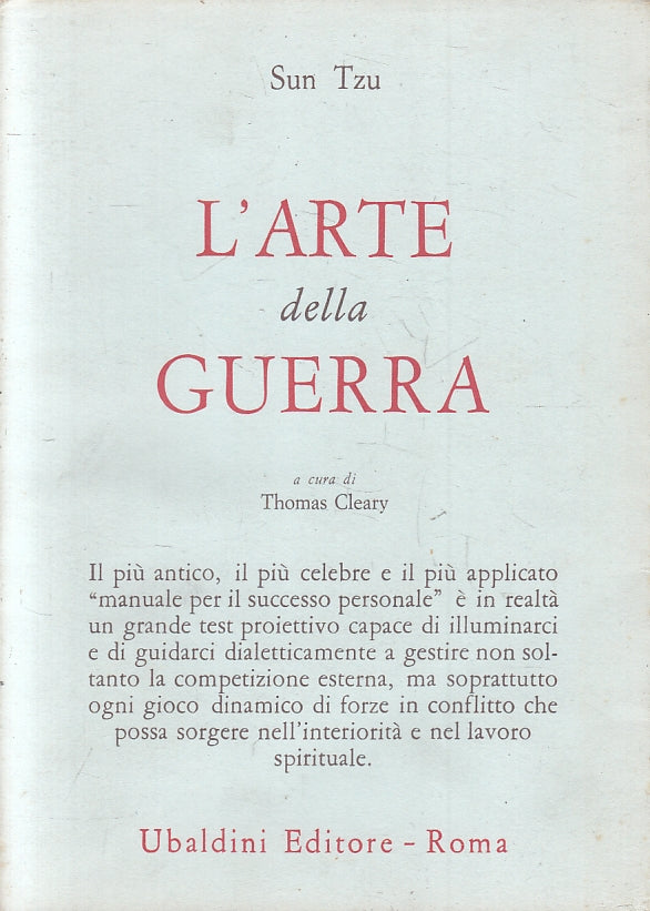 LZ- L'ARTE DELLA GUERRA - SUN TZU - UBALDINI --- 1990 - B - ZFS243