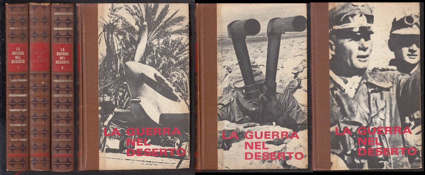 La Seconda Guerra Mondiale La Guerra nel Deserto 3 volumi- Krieg- Ferni- ZFS235