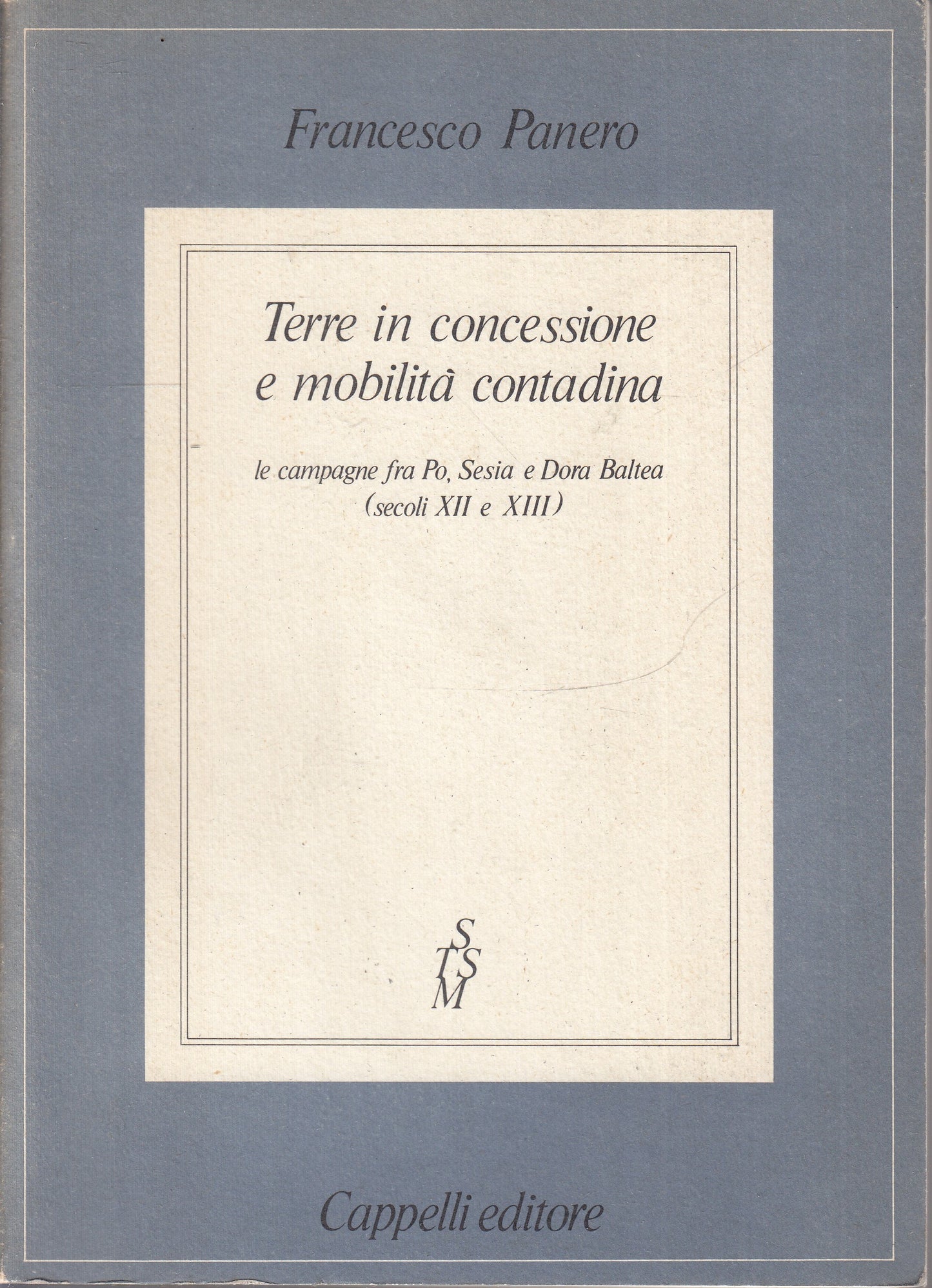 LS- TERRE IN CONCESSIONE MOBILITA' CONTADINA- PANERO- CAPPELLI--- 1984- B-ZFS235
