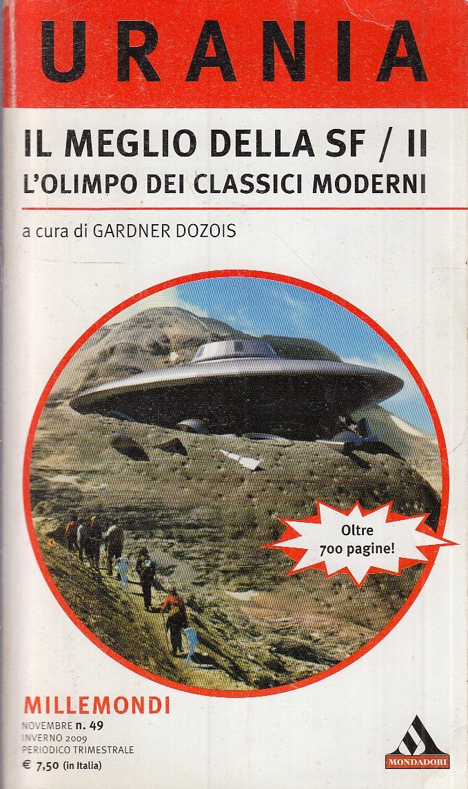 LF- URANIA MILLEMONDI 49 IL MEGLIO DELLA SF/II- DOZOIS- MONDADORI- 2009- B- XFS6