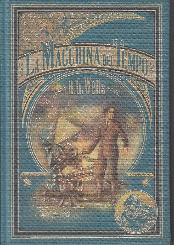 La macchina del tempo - Wells - RBA Classic Collections - illustrazioni - ZFS140
