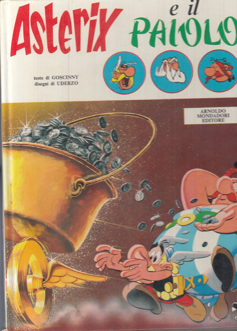 FC- CARTONATO ASTERIX E IL PAIOLO - GISCINNY UDERZO - MONDADORI -- C - VBX